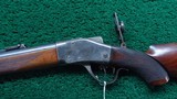 RARE SHARPS BORSCHARDT MODEL 1878 SHORT RANGE RIFLE - 2 of 25