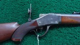 RARE SHARPS BORSCHARDT MODEL 1878 SHORT RANGE RIFLE