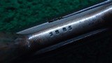 FRANK WESSON SECOND TYPE SINGLE SHOT RIFLE IN 44 RF - 19 of 25