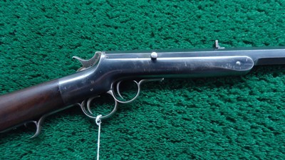 FRANK WESSON SECOND TYPE SINGLE SHOT RIFLE IN 44 RF