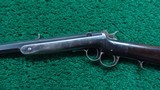FRANK WESSON SECOND TYPE SINGLE SHOT RIFLE IN 44 RF - 2 of 25