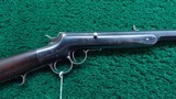 FRANK WESSON SECOND TYPE SINGLE SHOT RIFLE IN 44 RF