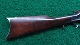 FRANK WESSON SECOND TYPE SINGLE SHOT RIFLE IN 44 RF - 23 of 25