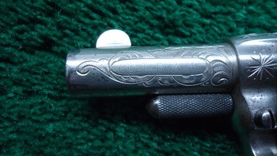 FACTORY ENGRAVED COLT SHERIFF’S MODEL 1877 DOUBLE ACTION REVOLVER IN .41 CALIBER - Image 11 of 14
