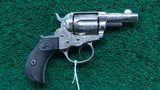 FACTORY ENGRAVED COLT SHERIFF’S MODEL 1877 DOUBLE ACTION REVOLVER IN .41 CALIBER
