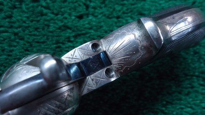 FACTORY ENGRAVED COLT SHERIFF’S MODEL 1877 DOUBLE ACTION REVOLVER IN .41 CALIBER - Image 10 of 14