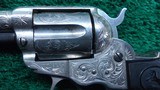 FACTORY ENGRAVED COLT SHERIFF’S MODEL 1877 DOUBLE ACTION REVOLVER IN .41 CALIBER - 8 of 14