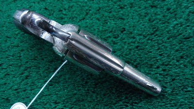 FACTORY ENGRAVED COLT SHERIFF’S MODEL 1877 DOUBLE ACTION REVOLVER IN .41 CALIBER - Image 3 of 14