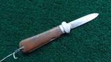 WW2 1939-1945 GERMAN PARATROOPER GRAVITY KNIFE - 2 of 9