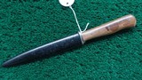 WW1 1914-1918 GERMAN TRENCH KNIFE WITH SCABBARD