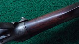 MINNESOTA MARKED SPENCER MODEL 1865 BURNSIDE HEAVY BARREL RIFLE CONVERSION - 8 of 24