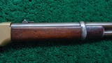 EARLY WINCHESTER MODEL 1866 FLATSIDE SRC WITH HENRY MARKED BARREL - 5 of 22