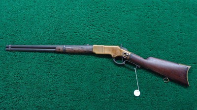 FIRST MODEL WINCHESTER 1866 FLAT SIDE CARBINE - Image 17 of 18