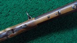 FIRST MODEL WINCHESTER 1866 FLAT SIDE CARBINE - 8 of 18