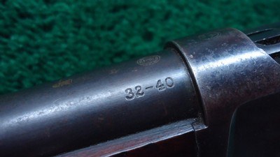 WINCHESTER MODEL 1894 SADDLE RING CARBINE IN 32-40 - Image 6 of 22