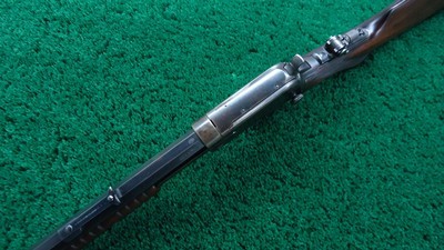 WINCHESTER 1890 THIRD MODEL PISTOL GRIP DELUXE SLIDE ACTION RIFLE IN 22 LONG - Image 4 of 22