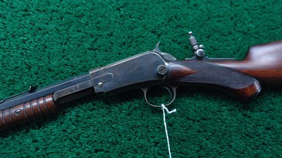 WINCHESTER 1890 THIRD MODEL PISTOL GRIP DELUXE SLIDE ACTION RIFLE IN 22 LONG - Image 2 of 22