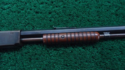 WINCHESTER 1890 THIRD MODEL PISTOL GRIP DELUXE SLIDE ACTION RIFLE IN 22 LONG - Image 5 of 22