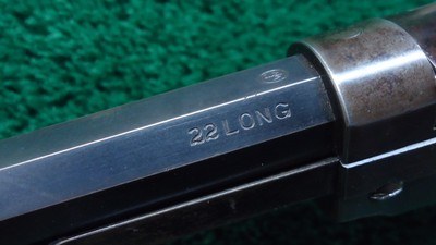 WINCHESTER 1890 THIRD MODEL PISTOL GRIP DELUXE SLIDE ACTION RIFLE IN 22 LONG - Image 6 of 22