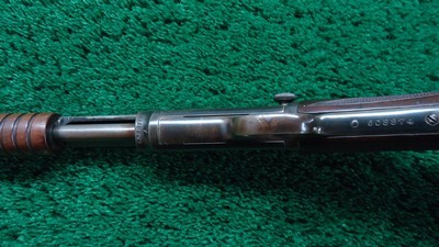 WINCHESTER 1890 THIRD MODEL PISTOL GRIP DELUXE SLIDE ACTION RIFLE IN 22 LONG - Image 9 of 22