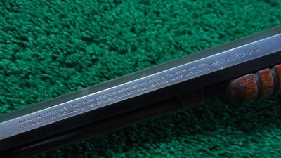WINCHESTER MODEL 1890 DELUXE PUMP RIFLE IN 22 SHORT - Image 12 of 24