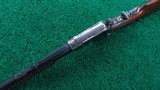 WINCHESTER MODEL 1890 DELUXE PUMP RIFLE IN 22 SHORT - 4 of 24