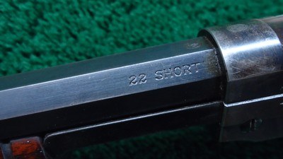WINCHESTER MODEL 1890 DELUXE PUMP RIFLE IN 22 SHORT - Image 6 of 24