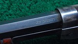 WINCHESTER MODEL 1890 DELUXE PUMP RIFLE IN 22 SHORT - 6 of 24