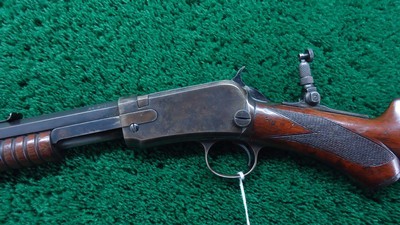 WINCHESTER MODEL 1890 DELUXE PUMP RIFLE IN 22 SHORT - Image 2 of 24