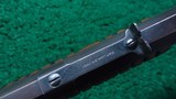 WINCHESTER DELUXE MODEL 1890 RIFLE IN 22 SHORT WITH LETTER - 12 of 23