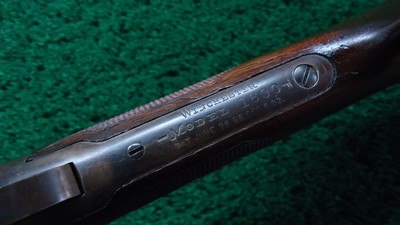 WINCHESTER DELUXE MODEL 1890 RIFLE IN 22 SHORT WITH LETTER - Image 8 of 23