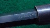 WINCHESTER MODEL 1890 RIFLE IN CALIBER 22 SHORT - 6 of 24