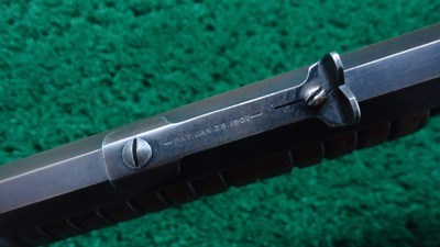 WINCHESTER 3rd MODEL 1890 SLIDE ACTION TAKEDOWN RIFLE IN 22 SHORT - Image 12 of 21