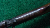 WINCHESTER 3rd MODEL 1890 SLIDE ACTION TAKEDOWN RIFLE IN 22 SHORT - 8 of 21
