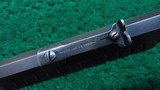 WINCHESTER 3rd MODEL 1890 SLIDE ACTION TAKEDOWN RIFLE IN 22 SHORT - 12 of 21