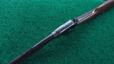 WINCHESTER MODEL 90 ROUND BARRELED SLIDE ACTION RIFLE IN 22 LONG - Image 4 of 19