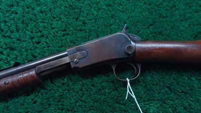 WINCHESTER MODEL 90 ROUND BARRELED SLIDE ACTION RIFLE IN 22 LONG - Image 2 of 19