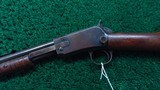 WINCHESTER MODEL 90 ROUND BARRELED SLIDE ACTION RIFLE IN 22 LONG - 2 of 19