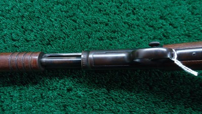 WINCHESTER MODEL 90 ROUND BARRELED SLIDE ACTION RIFLE IN 22 LONG - Image 9 of 19
