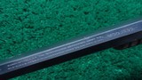 WINCHESTER MODEL 1890 RIFLE IN CALIBER 22 LONG - 10 of 22