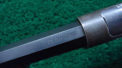 WINCHESTER MODEL 1890 2ND MODEL SLIDE ACTION RIFLE IN CALIBER 22 SHORT - Image 6 of 20