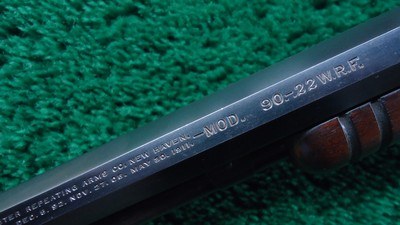 WINCHESTER MODEL 90 SLIDE ACTION RIFLE IN 22 WRF - Image 6 of 19
