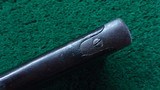 SAN FRANCISCO MARKED SPENCER MODEL 1865 BURNSIDE HEAVY BARREL RIFLE CONVERSION - 20 of 25