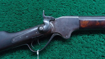 SAN FRANCISCO MARKED SPENCER MODEL 1865 BURNSIDE HEAVY BARREL RIFLE CONVERSION