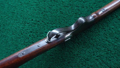 MINNESOTA MARKED SPENCER MODEL 1865 BURNSIDE HEAVY BARREL RIFLE CONVERSION - Image 3 of 24