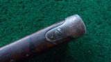 MINNESOTA MARKED SPENCER MODEL 1865 BURNSIDE HEAVY BARREL RIFLE CONVERSION - 19 of 24