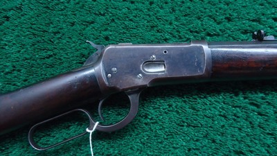 WINCHESTER MODEL 1892 RIFLE IN CALIBER 38 WCF