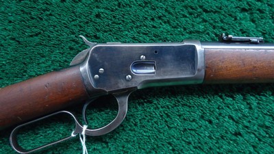 WINCHESTER MODEL 1892 SADDLE RING CARBINE IN 38 WCF