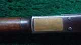 SPECIAL ORDER WINCHESTER MODEL 1873 RIFLE WITH 28 INCH BARREL IN 38 WCF - 13 of 22
