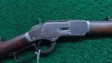 SPECIAL ORDER WINCHESTER MODEL 1873 RIFLE WITH 28 INCH BARREL IN 38 WCF